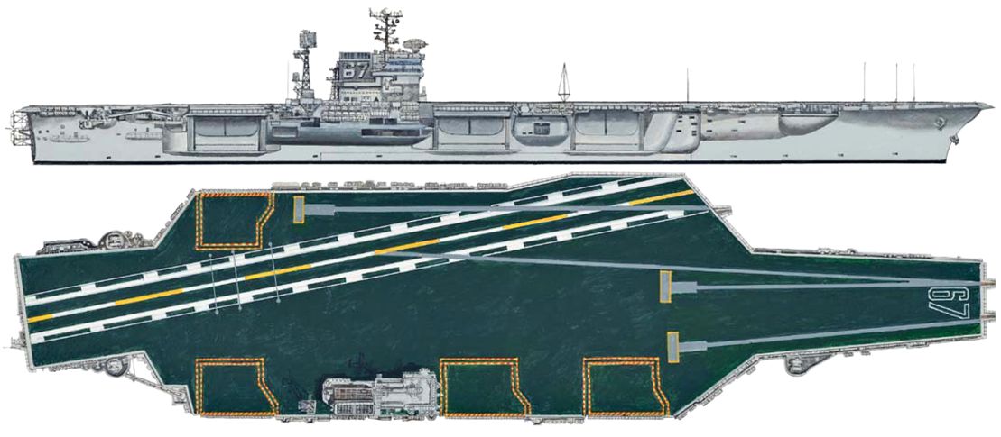 Авианосцы типа "Kitty Hawk" | Энциклопедия военной техники