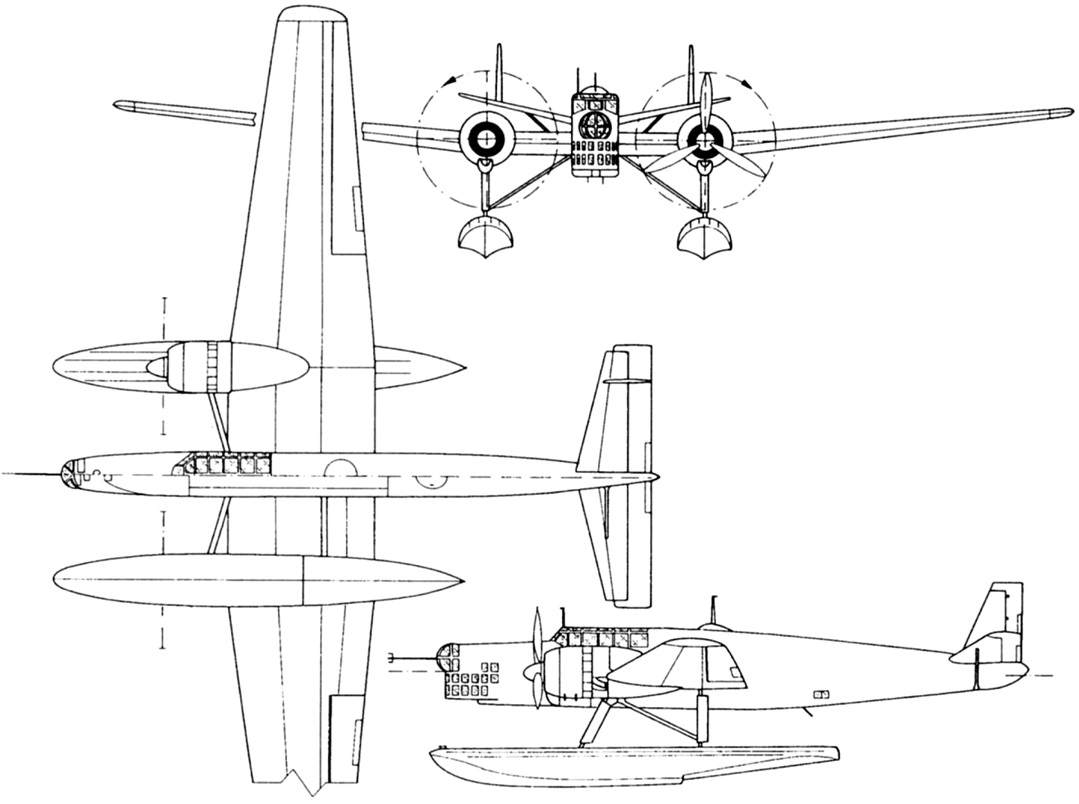 SNCAC NC.410, Гидросамолет | Энциклопедия военной техники