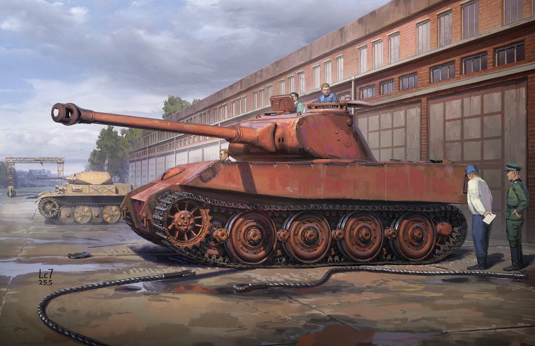 VK 45 (H), Тяжелый танк | Энциклопедия военной техники
